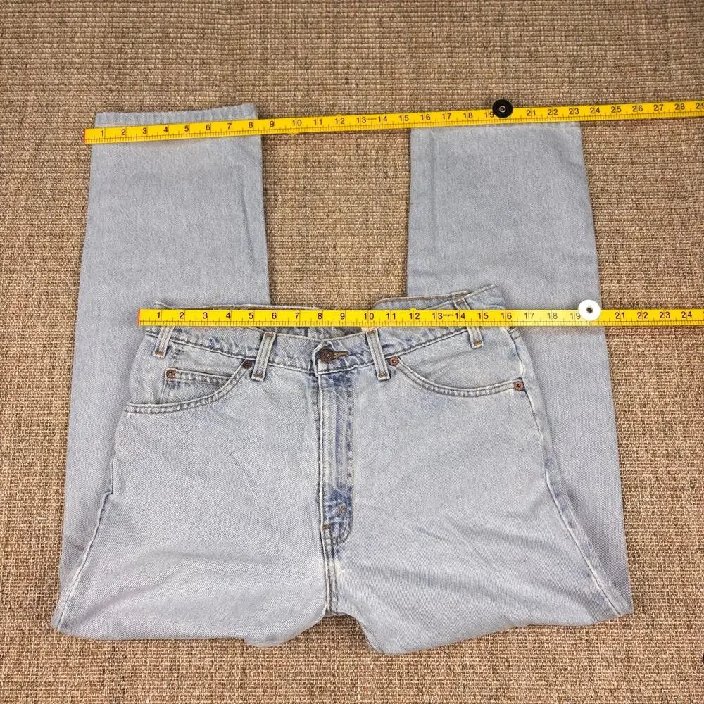 👖 Vintage Levi's 505 Orange Tab Jeans | W34 L30 | Light Wash